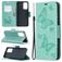 Mobigear Butterfly Housse Samsung Galaxy A52s 5G Etui Porte-Monnaie - Turquoise