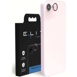 Elite iPhone 16e Verre trempé Protection Objectif Caméra - Compatible Coque - Rose