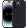 Mobigear Basics Coque iPhone 15 Pro Max Coque arrière en TPU Souple Extra-fin - Noir