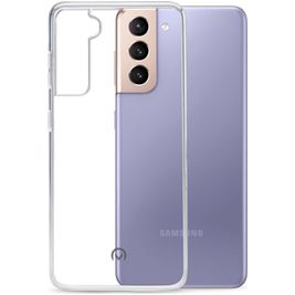 Mobilize Gelly Coque Transparente Samsung Galaxy S21 Coque arrière en TPU Souple - Transparent