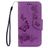 Mobigear Butterfly Housse Samsung Galaxy S8 Etui Porte-Monnaie - Violet