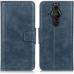 Mobigear Classy Housse Sony Xperia Pro-I Etui Porte-Monnaie - Bleu