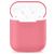 Mobigear Colors Coque Apple AirPods 1 Coque en Silicone Souple - Rose