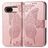 Mobigear Butterfly Housse Google Pixel 8a Etui Porte-Monnaie - Rose doré