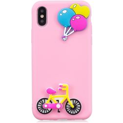 Mobigear Design iPhone XS Max TPU souple Coque arrière - Ballon