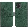 Mobigear Sunflower Housse Motorola Moto G72 Etui Porte-Monnaie - Vert