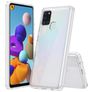 Mobigear Crystal Transparent Samsung Galaxy A21s Plastique rigide Coque arrière - Transparent