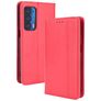 Mobigear Sensation Housse Motorola Edge (2021) Etui Porte-Monnaie - Rouge