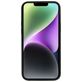 Mobiparts Coque iPhone 14 Plus MagSafe Coque arrière en Silicone - Noir