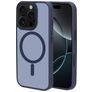 Mobiparts Hardcover Coque iPhone 16 Pro MagSafe Coque arrière Rigide - Satin Blue