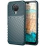 Mobigear Groove Coque Nokia G10 Coque arrière en TPU Souple - Vert