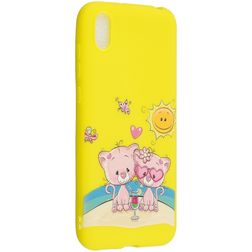 Mobigear Design HONOR 8S TPU souple Coque arrière - Ours