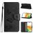 Mobigear Butterfly Samsung Galaxy A35 Étui Portefeuille - Noir