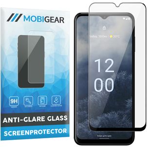 Mobigear Premium Nokia G60 5G Verre trempé Protection d'écran - Compatible Coque - Noir