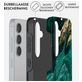 Burga Tough Coque Samsung Galaxy S24 Coque arrière Rigide Anti-Chocs - Emerald Pool