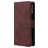 Mobigear Zipper Housse Samsung Galaxy A51 Etui Porte-Monnaie - Marron