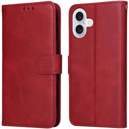 Mobigear Wallet Housse iPhone 17 Etui Porte-Monnaie - Rouge