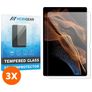 Mobigear Samsung Galaxy Tab S8 Ultra Verre trempé Protection d'écran - Compatible Coque (Lot de 3)