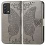 Mobigear Butterfly Housse Realme GT Master Edition Etui Porte-Monnaie - Gris