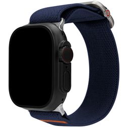 Mobilize Elastic Bracelet Nylon Apple Watch Bracelet élastique - 42/41/40/38 mm - Bleu
