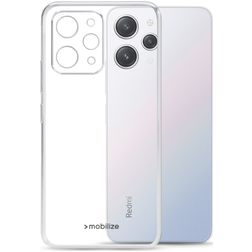 Mobilize Gelly Coque Transparente Xiaomi Redmi 12 Coque arrière en TPU Souple - Transparent