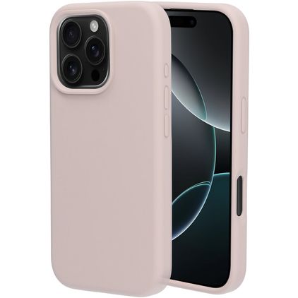 Mobiparts iPhone 16 Pro Silicone Coque arrière - Soft Salmon