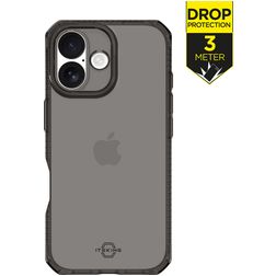 ITSKINS Level 2 SpectrumClear R Coque iPhone 17 Coque arrière en TPU Souple Anti-Chocs - Smoke