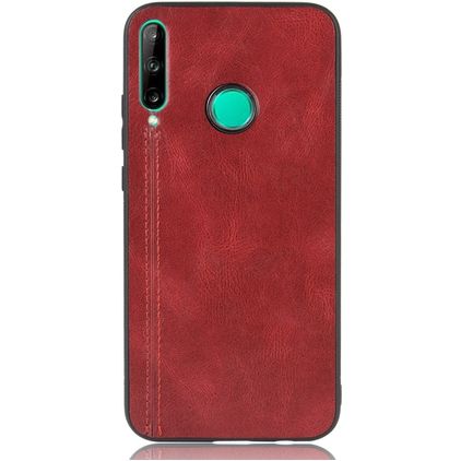Mobigear Stitch Coque Huawei P40 Lite E Coque arrière - Rouge