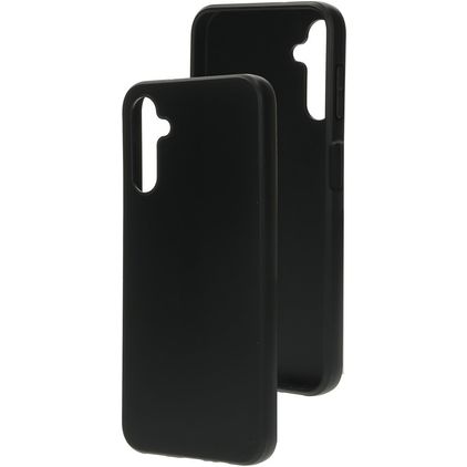 Mobiparts Classic Coque Samsung Galaxy A14 Coque arrière en TPU Souple - Matt Black