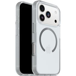 OtterBox React Coque Transparente iPhone 17 Pro MagSafe Coque arrière Rigide Anti-Chocs - Transparent