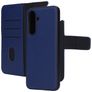Mobiparts Housse Samsung Galaxy A36 Etui avec Coque Détachable en Cuir Véritable Porte-Monnaie - Bleu