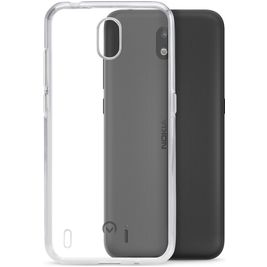 Mobilize Gelly Coque Transparente Nokia 1.3 Coque arrière en TPU Souple - Transparent