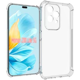 Mobigear Cushion Coque Transparente HONOR 200 Lite Coque arrière en TPU Souple - Transparent