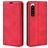 Mobigear Retro Slim Housse Sony Xperia 5 IV Etui Porte-Monnaie - Rouge