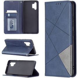 Mobigear Rhombus Slim Housse Samsung Galaxy A32 4G Etui - Bleu