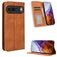 Mobigear Sensation Housse Google Pixel 9 Pro Etui Porte-Monnaie - Marron
