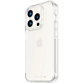 PanzerGlass D30 Coque Transparente iPhone 15 Pro Coque arrière Rigide Anti-Chocs - Transparent