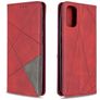 Mobigear Rhombus Slim Housse Samsung Galaxy A41 Etui - Rouge