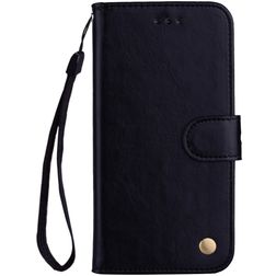 Mobigear Wallet Housse Samsung Galaxy A20e Etui Porte-Monnaie - Noir