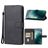 Mobigear Wallet HTC U23 Pro Étui Portefeuille - Noir