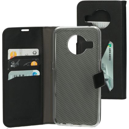 Mobiparts Classic Wallet Housse Nokia X10 Etui Porte-Monnaie - Noir