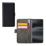 Mobilize Classic Gelly Wallet Housse Realme GT2 Pro Etui Porte-Monnaie - Noir