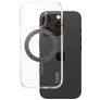 CARE by PanzerGlass Feature Case Coque iPhone 16 Pro MagSafe Coque arrière Rigide - Transparent / Noir