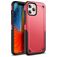 Mobigear Slim Armor Coque iPhone 12 Pro Max Coque arrière Rigide Anti-Chocs - Rouge