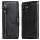 Mobigear Zipper Housse Samsung Galaxy S23 Ultra Etui Porte-Monnaie - Noir