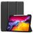 Mobigear Tri-Fold Gel iPad Pro 11 pouces (2022) TPU / Similicuir Étui + Porte-stylet - Noir