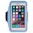 Mobigear Brassard Téléphone iPhone 8 Plus Brassard Coque de Sport en Neoprène - Bleu