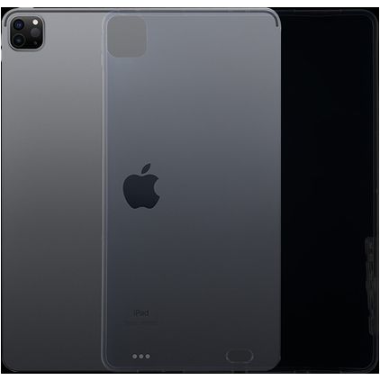 Mobigear Basics Coque iPad Pro 11 Pouces (2021) Mince Coque arrière en en TPU Souple - Transparent