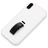 Mobigear Rubber Ring Coque iPhone XS Max Coque arrière Rigide avec Anneau-Support - Blanc