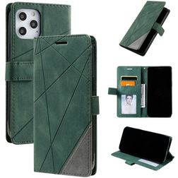 Mobigear Rhombus Housse iPhone 12 Pro Max Etui Porte-Monnaie - Vert